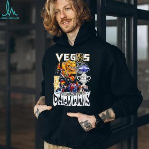 Vegas Golden Knights Mascot Hockey Champions 2026 Graphic T Shirt