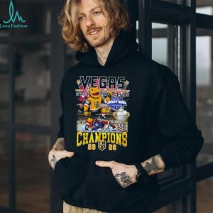 Vegas Golden Knights Mascot Hockey Western Conference Champions T Shirt