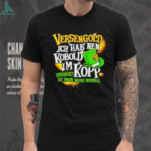 Versengold Kobold Im Kopp German Folk Band Lyric Graphic T Shirt