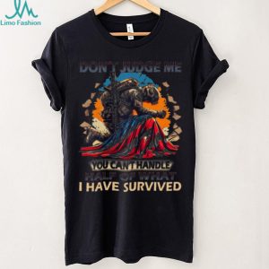 Veteran Military Soldier Flag Patriot Survival Quote T Shirt