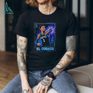 Victor Wembanyama El Codazo Basketball Trading Card T Shirt
