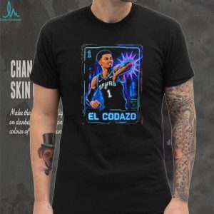 Victor Wembanyama El Codazo Basketball Trading Card T Shirt