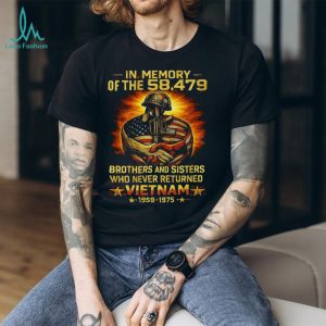 Vietnam Veteran Memorial Honor Tribute Fallen Soldiers T Shirt