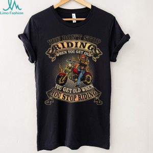 Vintage Biker Motorcycle Riding Quote Heritage T Shirt
