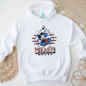 Vintage Mickey Mouse Soccer Action Sports Graphic T Shirt