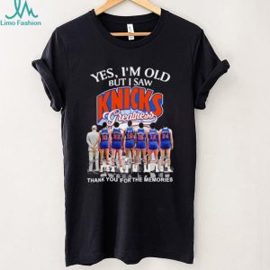 Vintage New York Knicks Greatness Basketball History T Shirt