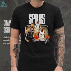 Vintage San Antonio Spurs Basketball Team Graphic T Shirt