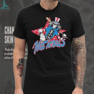 Washington Nationals Homage MLB x Grateful Dead x Americana Tri Blend T Shirt Washington Nationals Homage MLB x Grateful Dead x Americana Tri Blend T Shirt