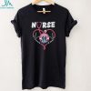 Detroit Tigers Nurse Work Of Heart Stethoscope Heartbeat Blue Logo T Shirt Detroit Tigers Nurse Work Of Heart Stethoscope Heartbeat Blue Logo T Shirt