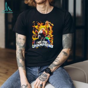We Are Champions Soccer Player Collage Trophy Victory Commemorative T Shirt We Are Champions Soccer Player Collage Trophy Victory Commemorative T Shirt