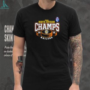 Wheeling Nailers 2026 North Division Champs Hockey T Shirt