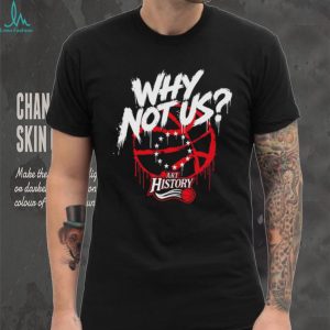 Why Not Us Philly Basketball Art History Graffiti T Shirt