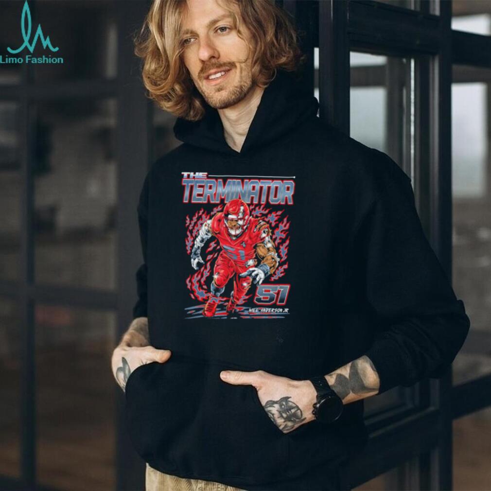 Will Anderson Jr Houston Texans The Terminator Hand Drawn Artwork shirt Will Anderson Jr Houston Texans The Terminator Hand Drawn Artwork shirt