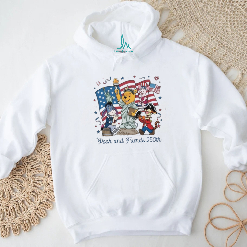 Winnie The Pooh And Friends 250th Liberty T Shirt Winnie The Pooh And Friends 250th Liberty T Shirt