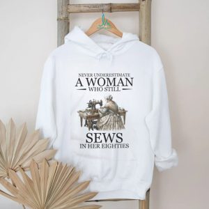 Woman Sewing Eighties Seamstress Quilting Hobby T Shirt
