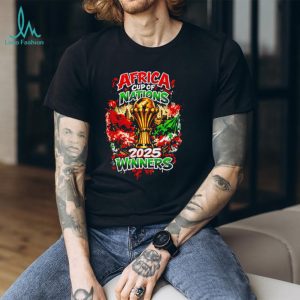 Africa Cup Of Nations 2025 Winners Soccer Trophy T Shirt