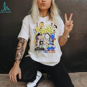 2026 NBA Finals Spurs vs Knicks caricature shirt 2026 NBA Finals Spurs vs Knicks caricature shirt