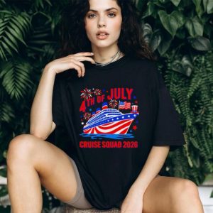 4th Of July Cruise Squad 2026 shirt