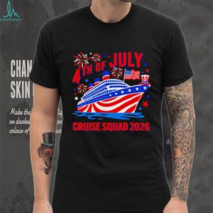 4th Of July Cruise Squad 2026 shirt
