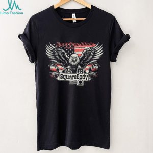 American Made Squarebody Solutions Eagle Patriot Graphic Shirt