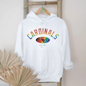 Arizona Cardinals Pride Month Rainbow logo shirt