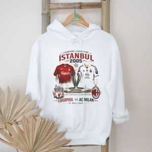 Champions League Final Istanbul 2005 Liverpool vs AC Milan vintage shirt