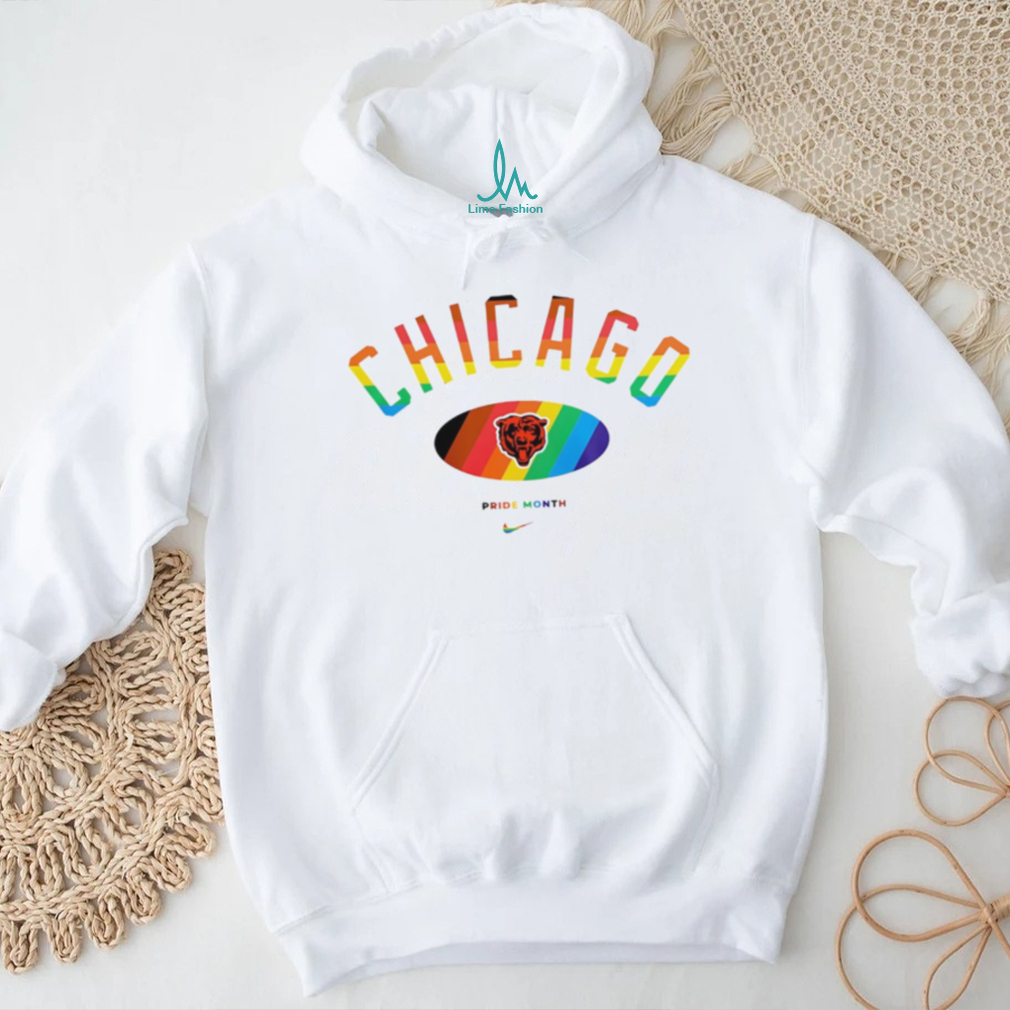 Chicago Bears Pride Month Rainbow logo shirt Chicago Bears Pride Month Rainbow logo shirt