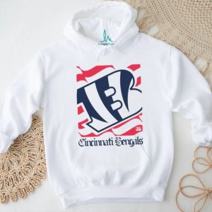 Cincinnati Bengals American 250th Flag Heritage Wordmark shirt
