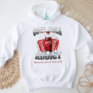 Coca Cola addict my favorite way to get kidney stones shirt