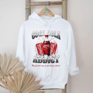 Coca Cola addict my favorite way to get kidney stones shirt