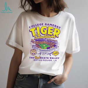 College GameDay LSU Tiger Stadium The Red Death Valley shirt