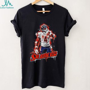 D’Andre Swift Chicago Bears The Silencer paint shirt