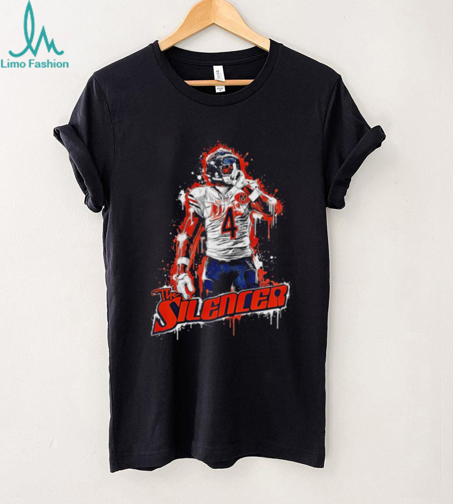 D’Andre Swift Chicago Bears The Silencer paint shirt D’Andre Swift Chicago Bears The Silencer paint shirt