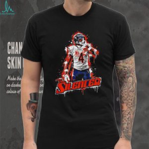 D’Andre Swift Chicago Bears The Silencer paint shirt