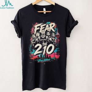 Fear the 210 San Antonio Spurs Basketball NBA vintage shirt