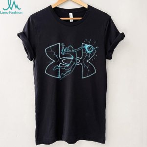 Female Volleyball Player Lightning Strike Action Graphic Shirt