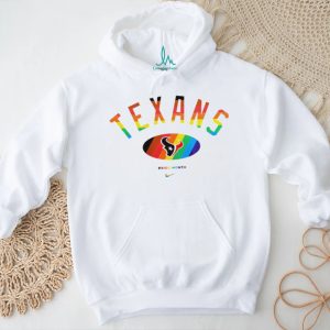 Houston Texans Pride Month Rainbow logo shirt
