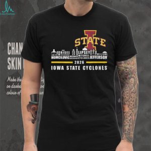 Iowa State Cyclones 2026 Roster Names Basketball Shirt