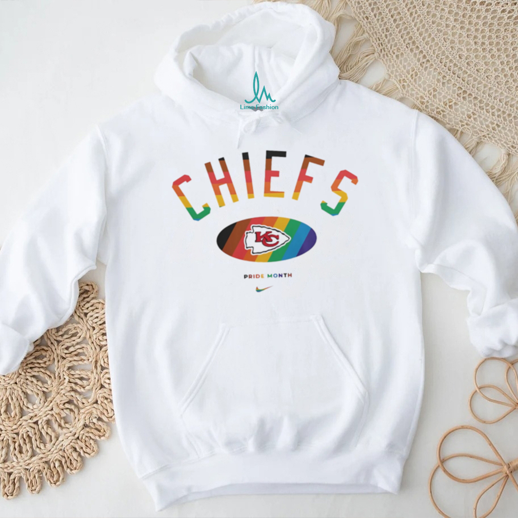 Kansas City Chiefs Pride Month Rainbow logo shirt Kansas City Chiefs Pride Month Rainbow logo shirt