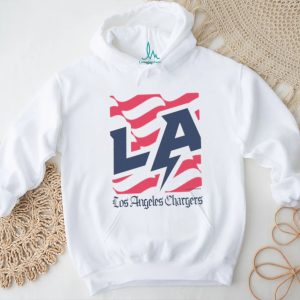 Los Angeles Chargers American 250th Flag Heritage Wordmark shirt