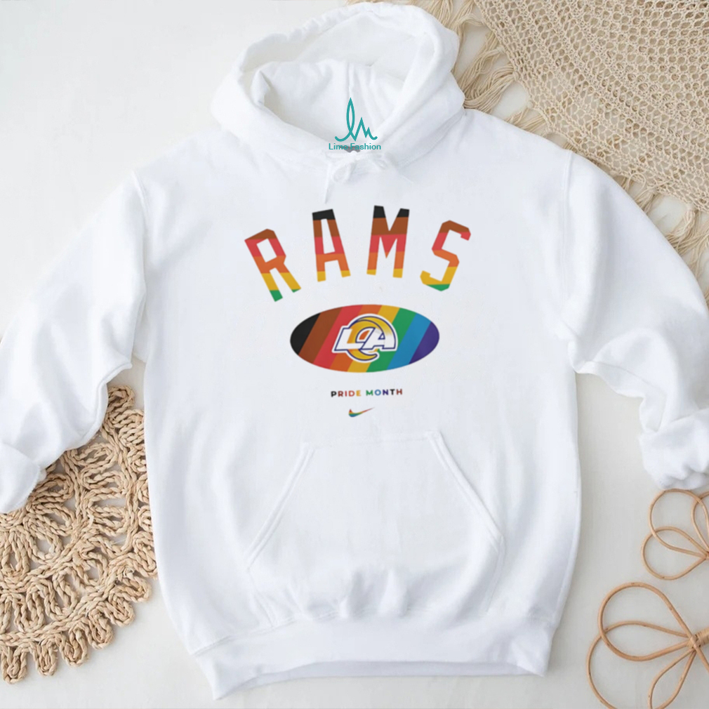 Los Angeles Rams Pride Month Rainbow logo shirt Los Angeles Rams Pride Month Rainbow logo shirt