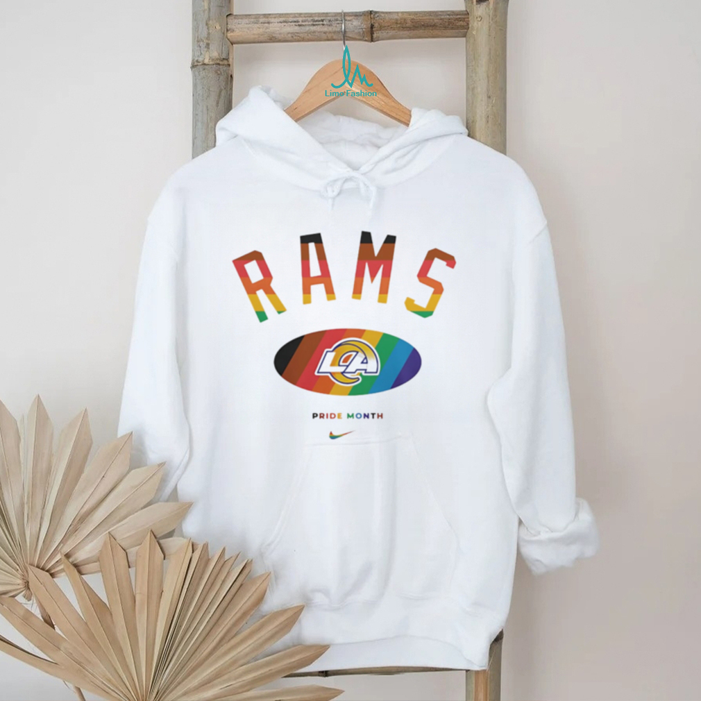 Los Angeles Rams Pride Month Rainbow logo shirt Los Angeles Rams Pride Month Rainbow logo shirt