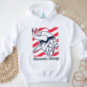 Minnesota Vikings American 250th Flag Heritage Wordmark shirt