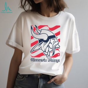 Minnesota Vikings American 250th Flag Heritage Wordmark shirt