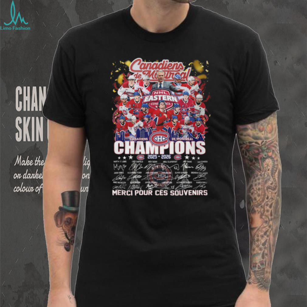 Montreal Canadiens NHL Eastern Conference Champions 2026 Shirt Montreal Canadiens NHL Eastern Conference Champions 2026 Shirt