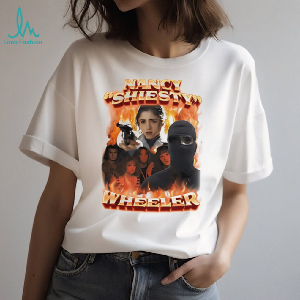 Nancy shiesty wheeler flame graphic shirt - Limotees LLC