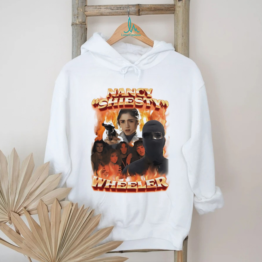 Nancy shiesty wheeler flame graphic shirt - Limotees LLC