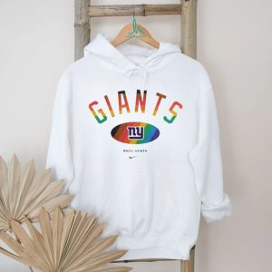New York Giants Pride Month Rainbow logo shirt
