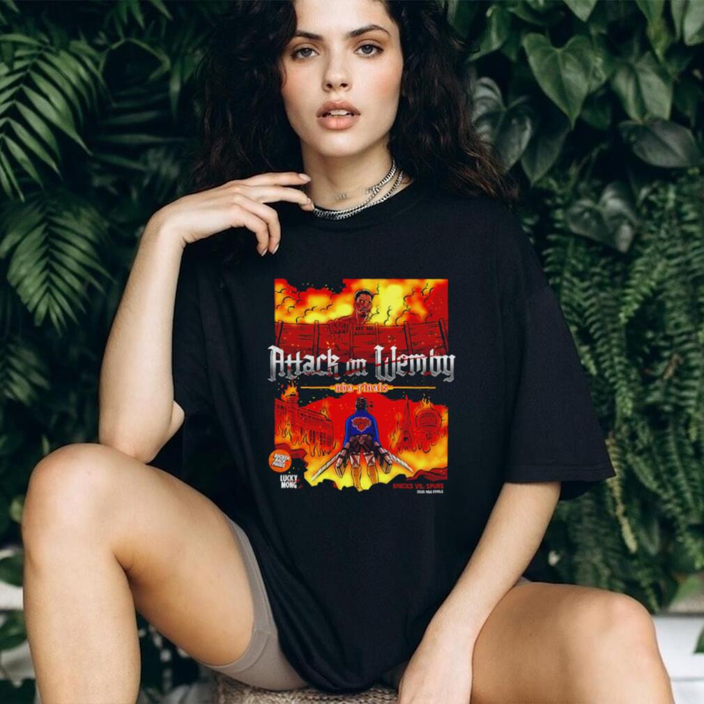 New York Knicks Attack On Wemby NBA Finals Knicks vs Spurs shirt New York Knicks Attack On Wemby NBA Finals Knicks vs Spurs shirt
