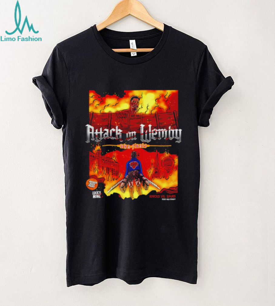 New York Knicks Attack On Wemby NBA Finals Knicks vs Spurs shirt New York Knicks Attack On Wemby NBA Finals Knicks vs Spurs shirt